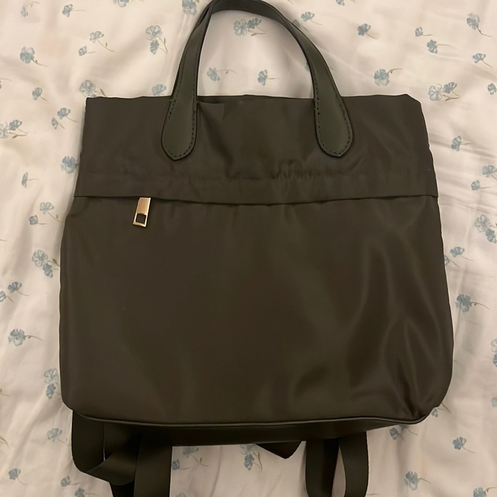 Militar green small backpack